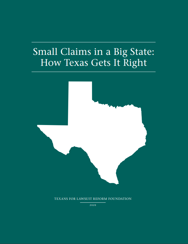 Small Claims in a Big State: How Texas Gets It Right